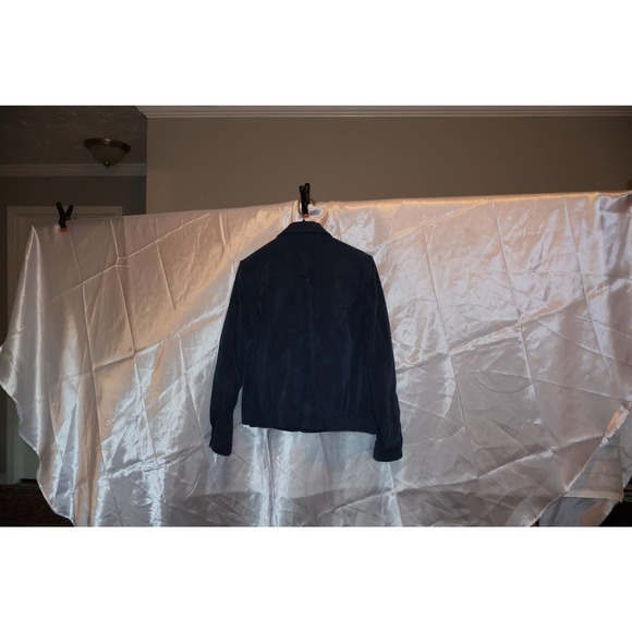 Alfred Dunner Women Size 10 Petite Jacket, Blue Corduroy - Picture 9 of 10